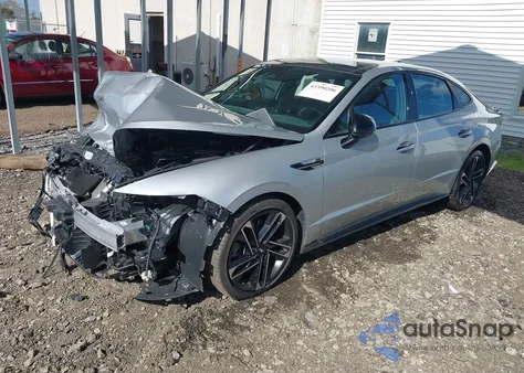 2024 Hyundai Sonata N Line z USA, uszkodzony, nr VIN KMHL54JC9RA358683